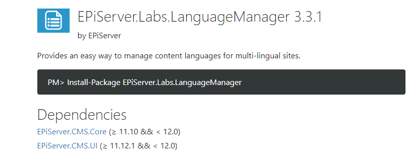 Language Manager 3.3.1 